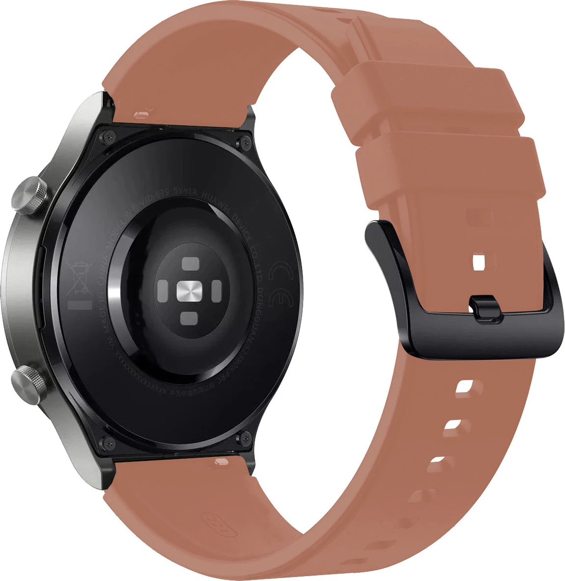 Rrip silikoni për Huawei Watch GT 2/3/4/2 Pro/3 Pro/4 Pro/GT 2e 46mm Hurtel, Klaret