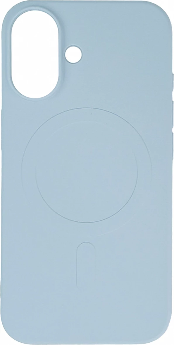 Mbështjellës Wozinsky Liquid Silicone Case MagSafe për Samsung Galaxy S24 FE, kaltër e çelët