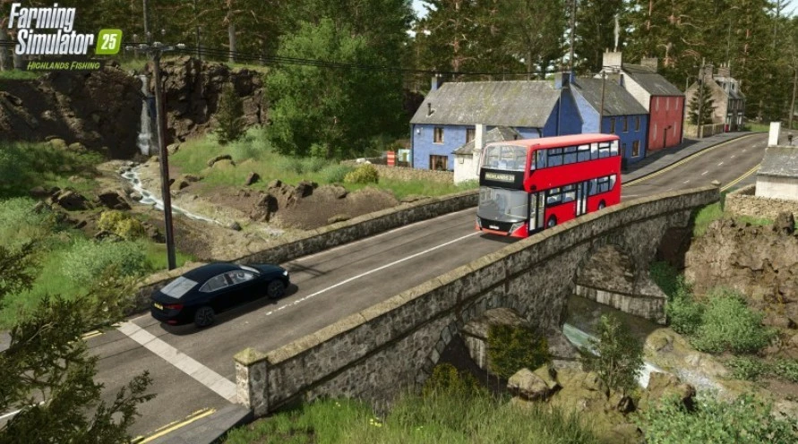 Lojë PS5, Cenega, Farming Simulator 25 Highlands Fishing Edition, Blu-ray, anglisht me nëntitrat polonisht, PEGI 3, Singleplayer/Multiplayer, edicion me zgjerim Highlands Fishing