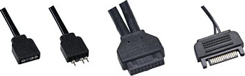 Panel I/O Lian Li LAN216-1W me kontrollues ARGB, për kasë LANCOOL 216, i bardhë