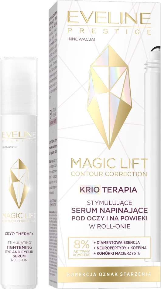 Serum për sy dhe qepalla Eveline Cosmetics Magic Lift Stimulating Firming për femra 15ml
