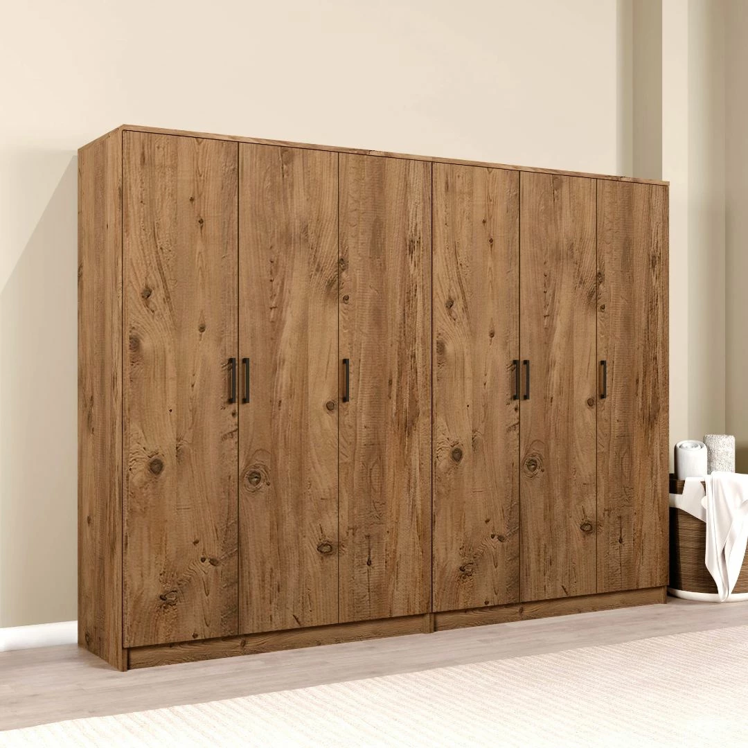 Dollap rrobash, ngjyrë Atlantic Pine, Skye Decor, 1600-120