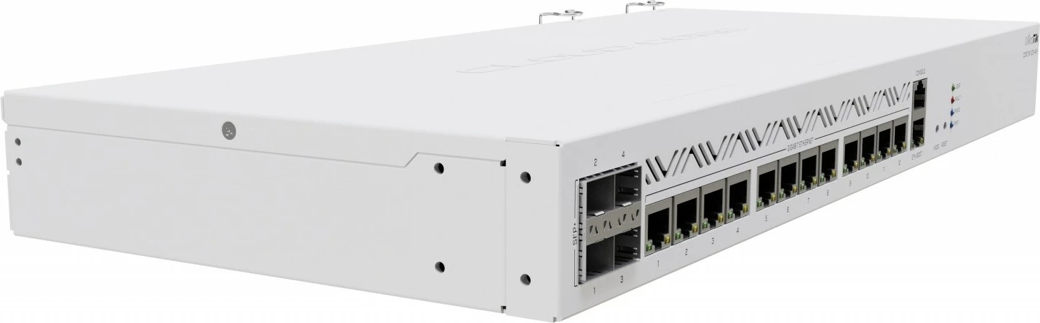 Router MikroTik CCR2116-12G-4S+, 13xGbE, 4xSFP+, i bardhë