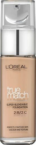 Fondatinë L’Oréal Paris True Match Super-Blendable 30 ml, R2-C2 Rose Vanilla