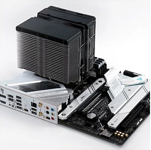 Ftohës ajri për CPU Scythe Fuma 3, 2x120mm PWM, LGA1700/AM5, i zi