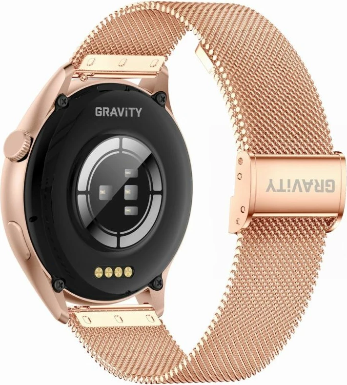 Smartwatch Gravity GT11-6, rrip rozë gold + byzylyk