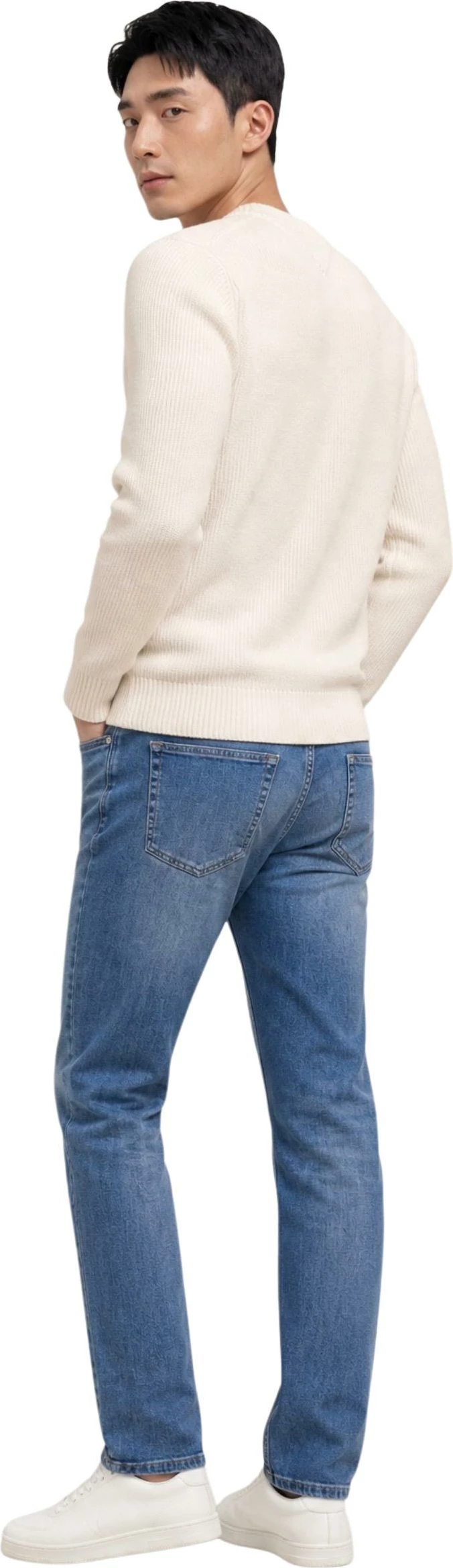 Duks për meshkuj Tommy Hilfiger Jeans DM0DM20923, i bardhë [Madhësia: M]