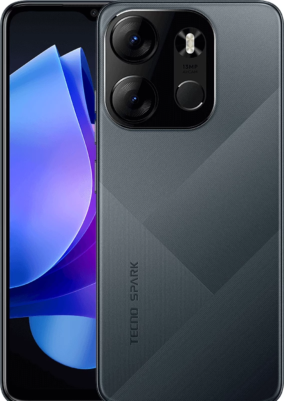 Celular TECNO Spark Go 2023 3GB/64GB 6.56\" Dual SIM NFC 5000mAh Endless Black
