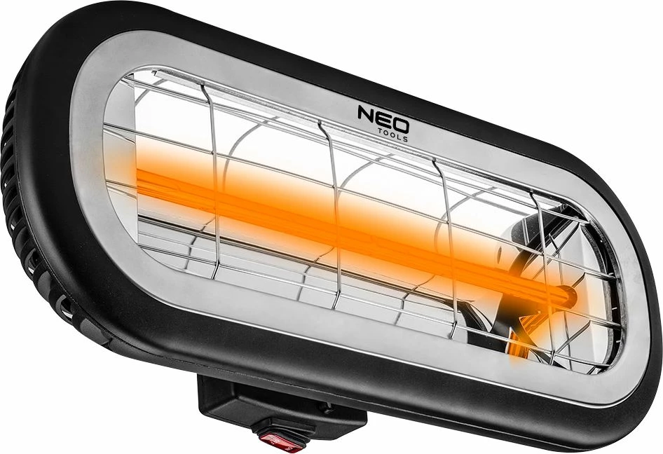 Ngrohës infra të kuq Neo 90-032 2000W IP65, i zi