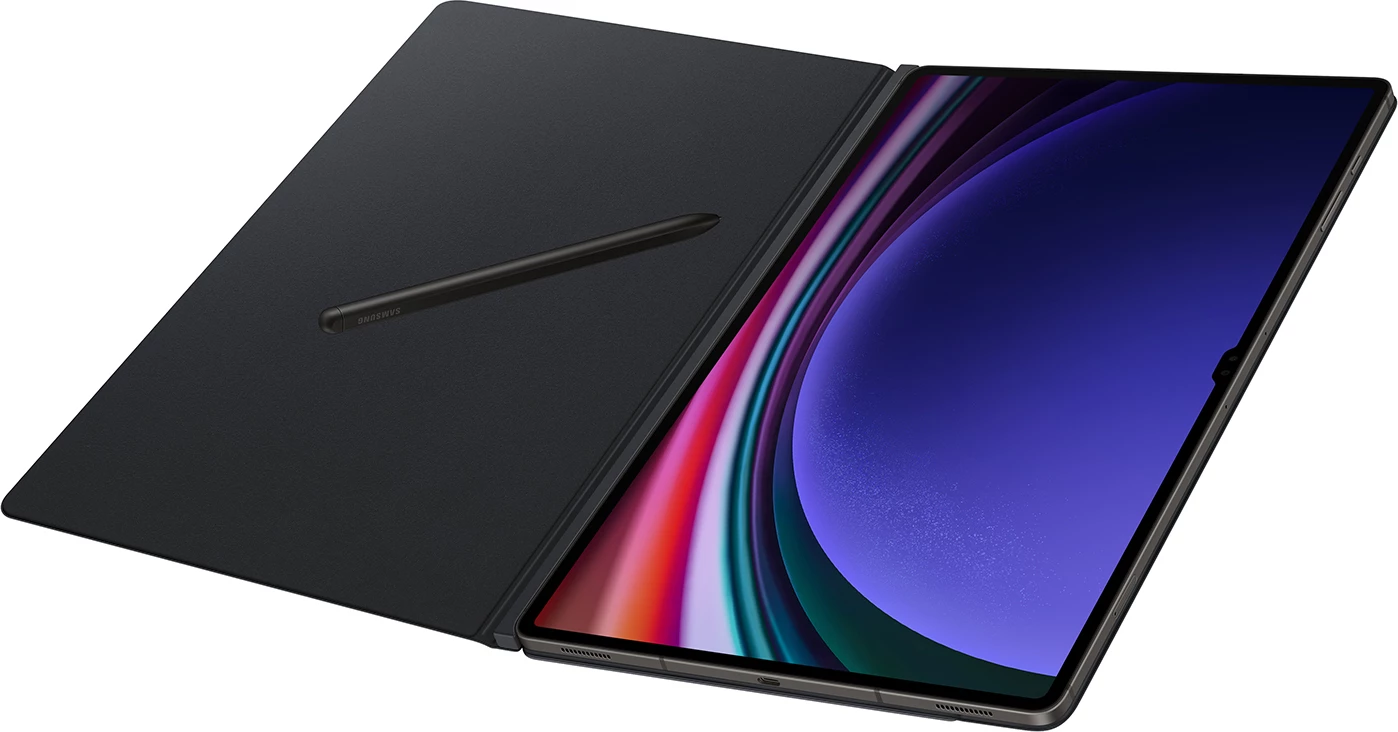 Mbështjellës Samsung Galaxy Tab S9 Ultra Smart Book Cover, i bardhë