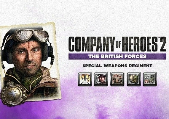 Company of Heroes 2: British Commander - Special Weapons Regiment DLC EN/DE/FR/IT/PL/CS/RU/ES Global