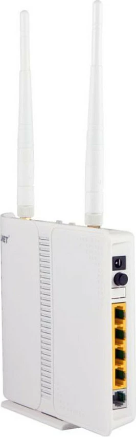 Router Wi-Fi ALLNET ALL-WR02400N, Ethernet LAN, ADSL2+, Bardhë