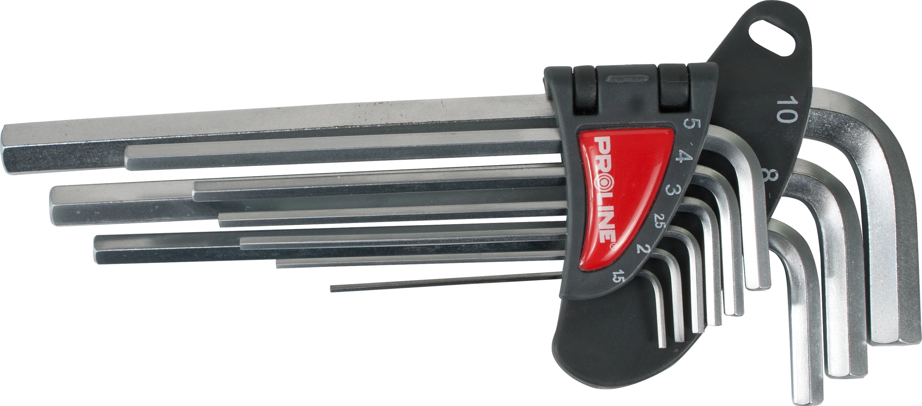 Set çelësa imbus PROLINE 48319 1.5-10mm, të gjatë, 9 copë