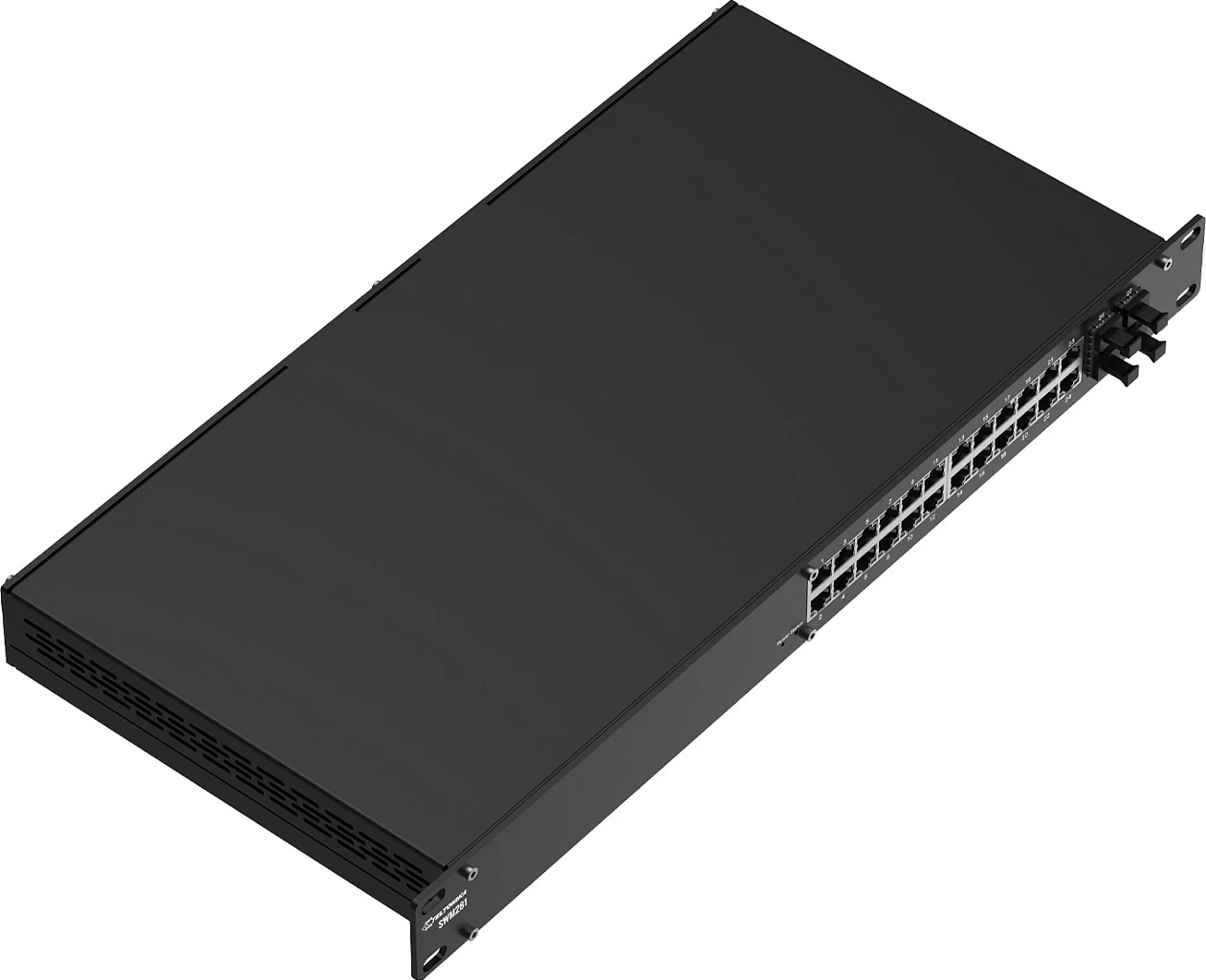 Switch Teltonika SWM281, Managed L2+, 24x Gigabit RJ45, 4x SFP, rackmount