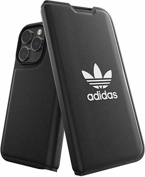 Mbështjellës Adidas OR Booklet Case Basic për iPhone 14 Pro 6.1", i zi