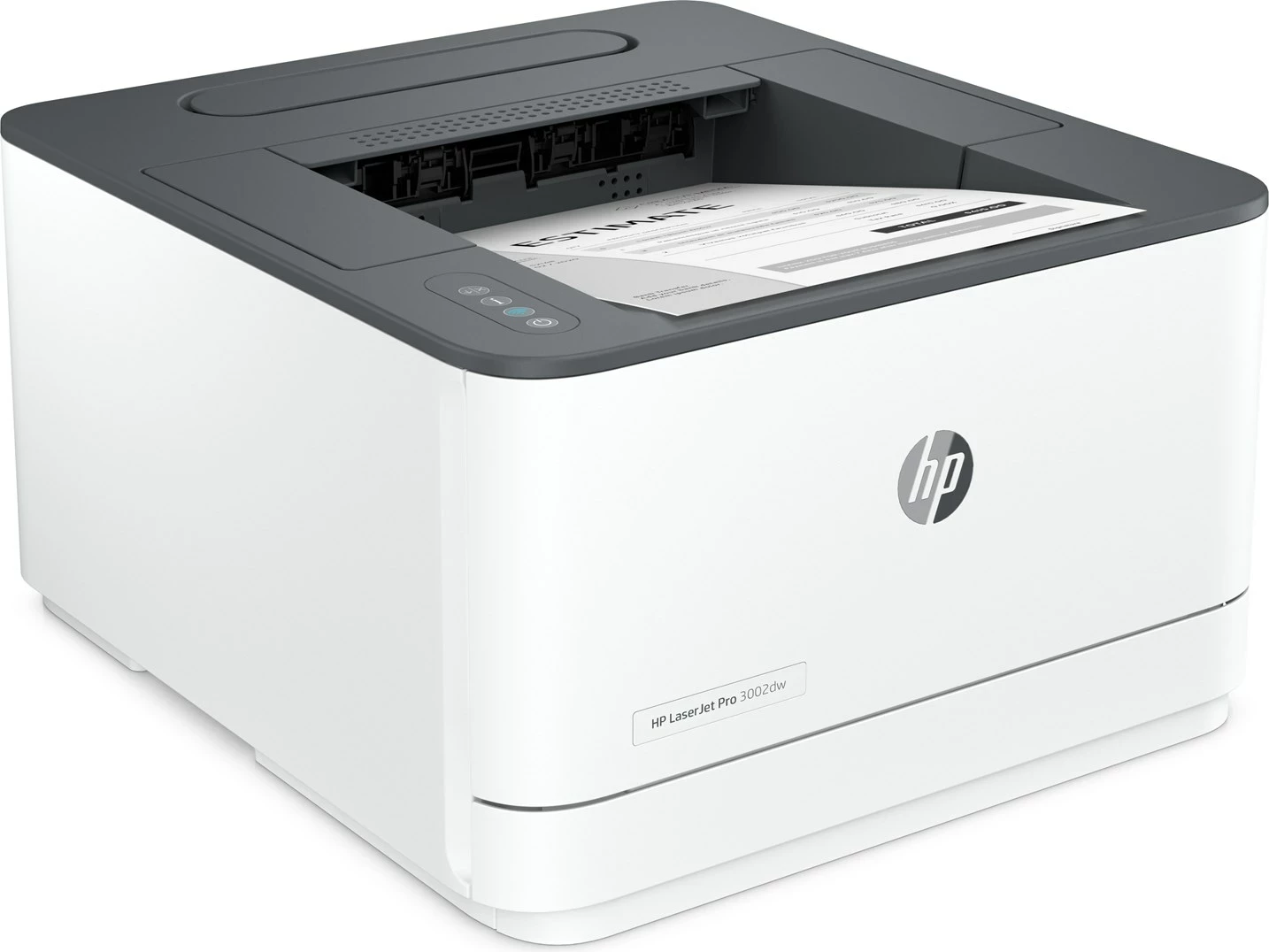 Printer laser HP LaserJet Pro 3002dw, vetëm bardh e zi, Wi-Fi, për zyre, Gri