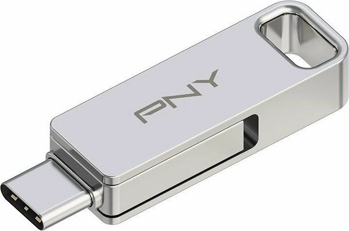 Pendrive PNY Duo-Link 128 GB USB 3.2 Dual (USB-C/USB-A), argjend