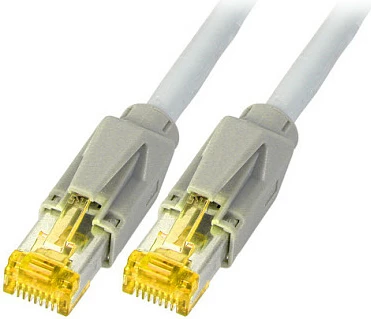 Kabllo rrjeti EFB Elektronik K8580GR.2, Cat6a, 2 m, S/FTP, RJ-45, 10Gbps, gri