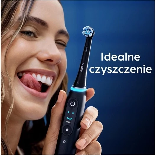 Koka rezervë për brushë dhëmbësh Oral-B iO Gentle Care, 4 copë, e zezë