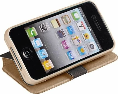 Mbështjellës HAVANA Flip Cover për iPhone 7 Plus, me xhep karte, ari