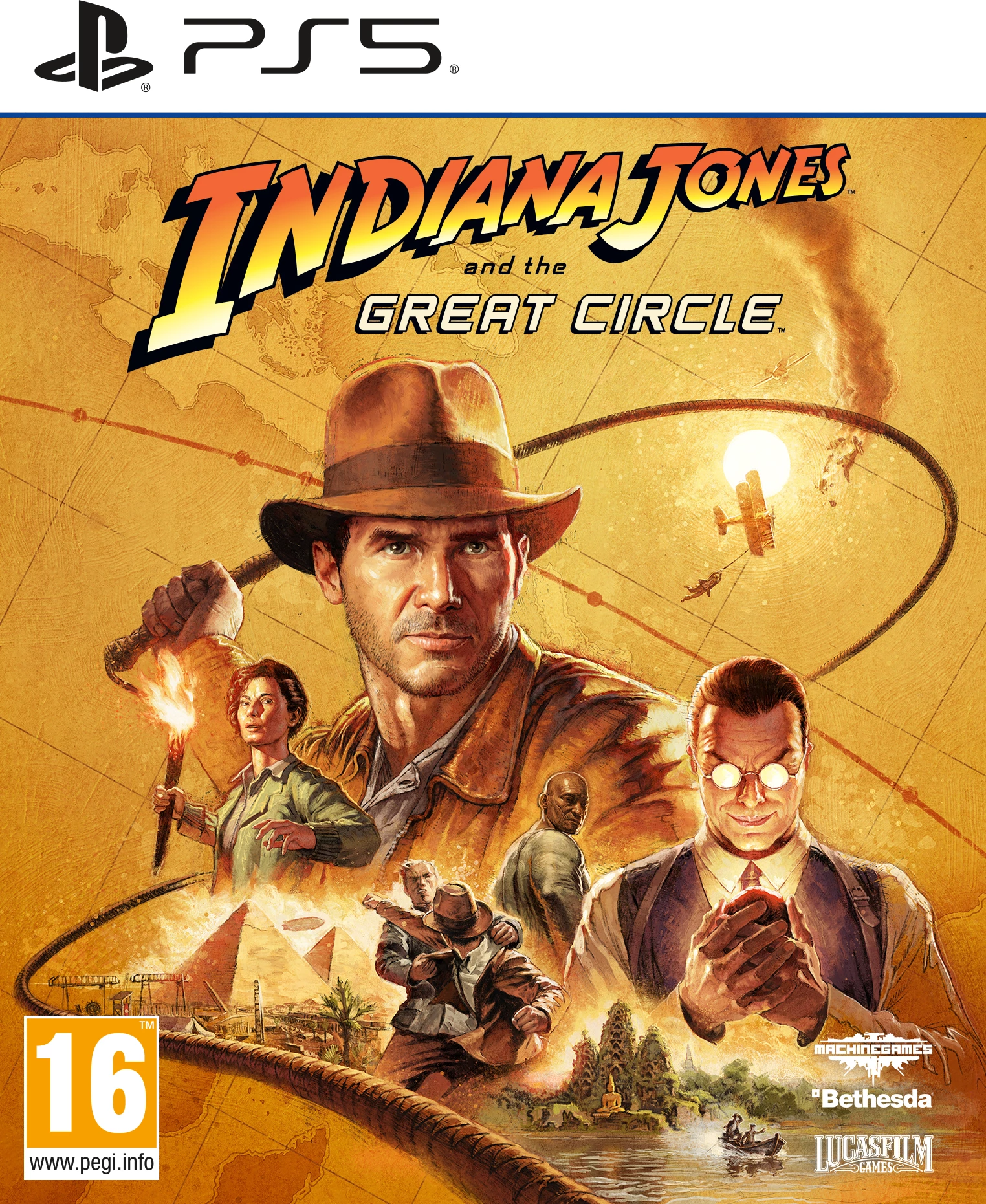 Lojë PS5 Bethesda Indiana Jones and the Great Circle, PEGI 16