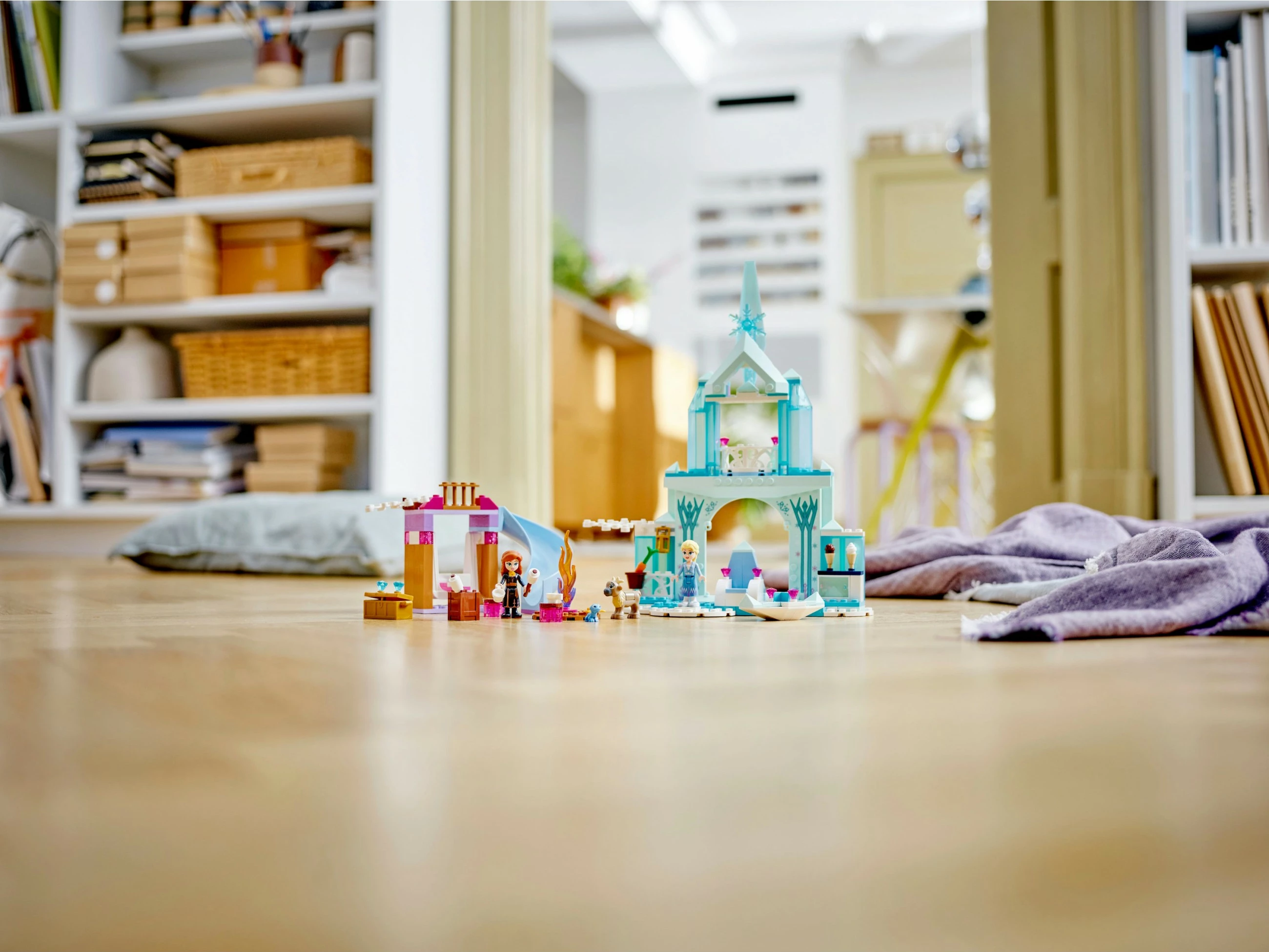 Set ndërtimi LEGO Disney 43238 Elsa's Frozen Castle, 163 pjesë, shumëngjyrësh