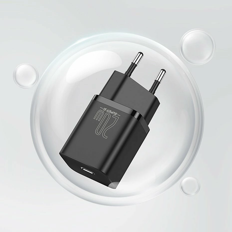 Karikues muri Baseus Super Si 1C, 20W, USB-C, Blu