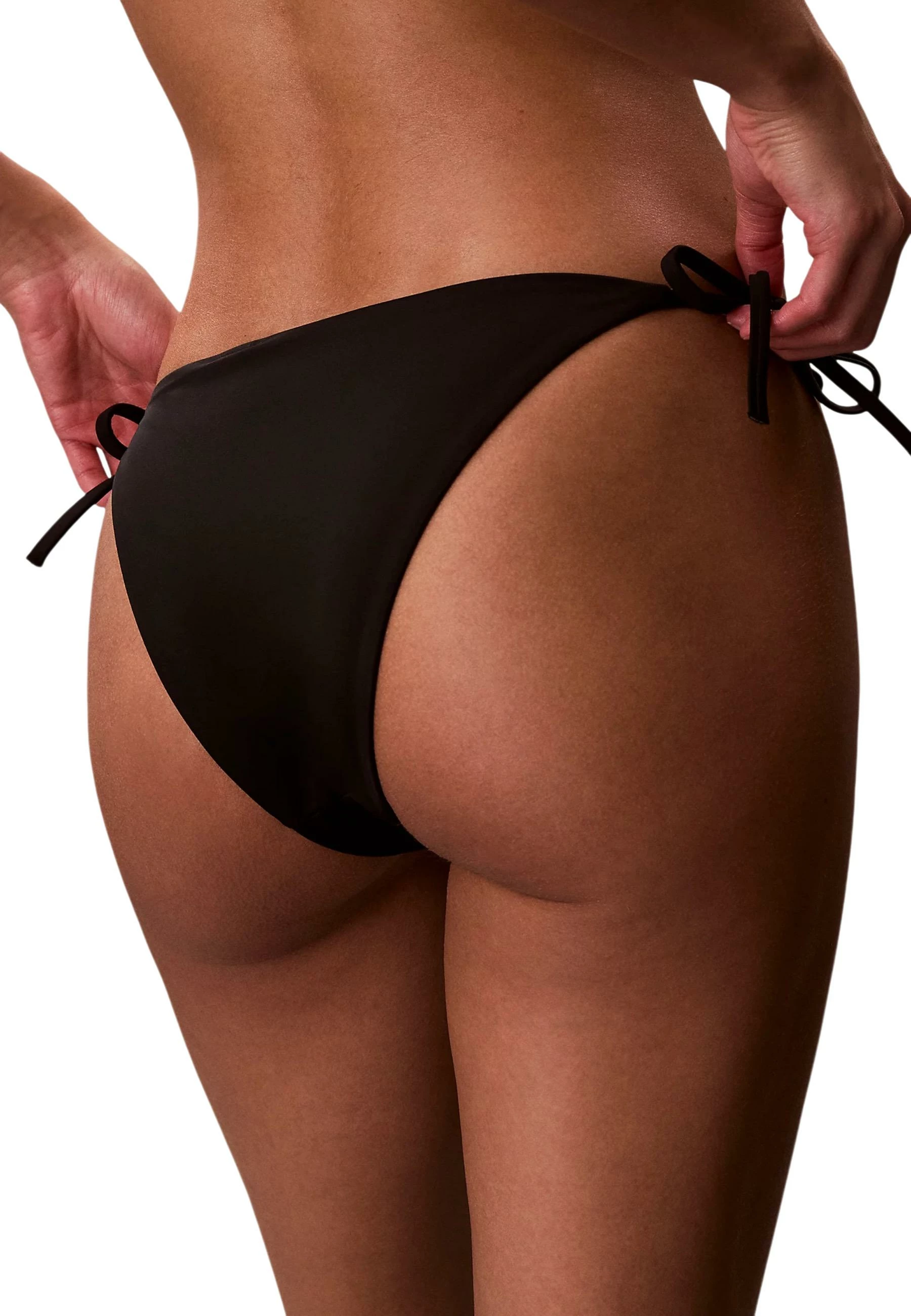 Të poshtme bikine për femra Calvin Klein Jeans LV00Q61220, të zeza [Madhësia: L]