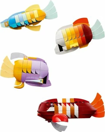 Set ndërtimi LEGO për të rritur, Icons Tropical Aquarium