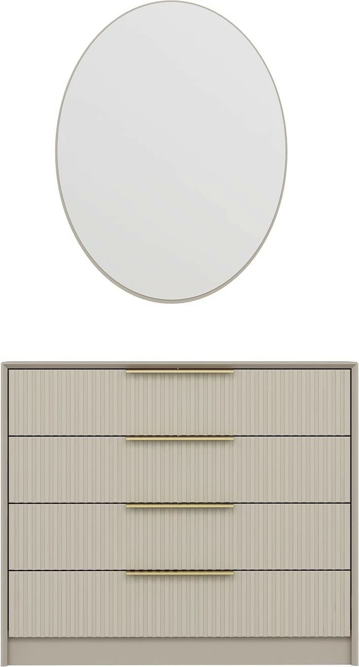 Komodë Hanah Home, Kale Luxe - 7940, ngjyrë gur