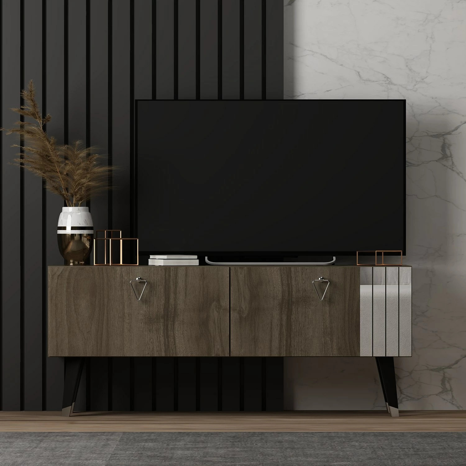 Komodë TV Hanah Home, ngjyrë arre, Tarab
