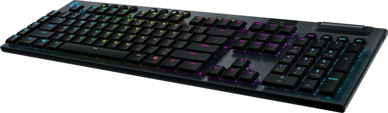 Tastierë mekanike Logitech G915, LIGHTSPEED, ndriçim RGB, wireless, full-size
