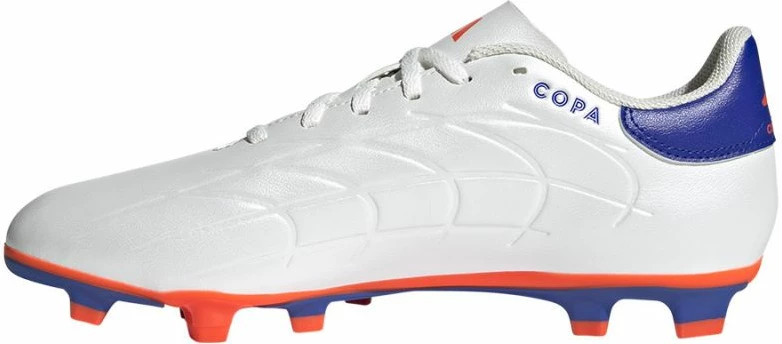 Atlete futbolli adidas për meshkuj, të bardha dhe blu [Madhësia: 45 1/3]