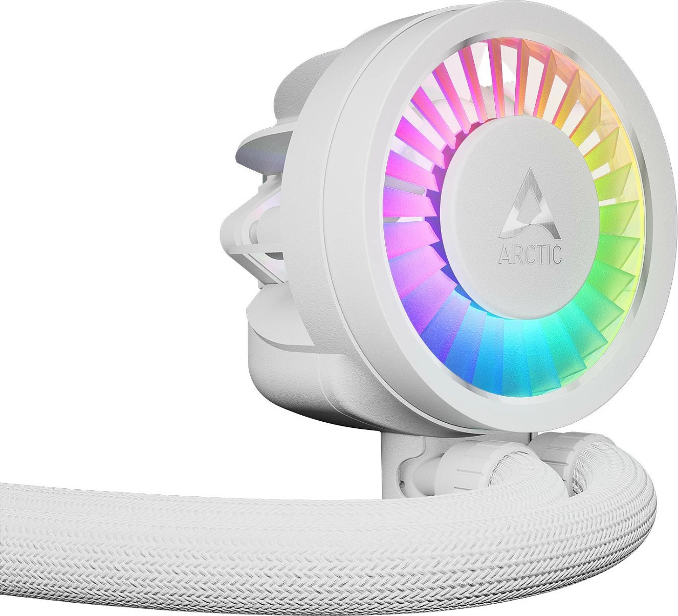 Ftohës uji AIO për CPU ARCTIC Liquid Freezer III Pro 280 A-RGB, 280mm, i bardhë