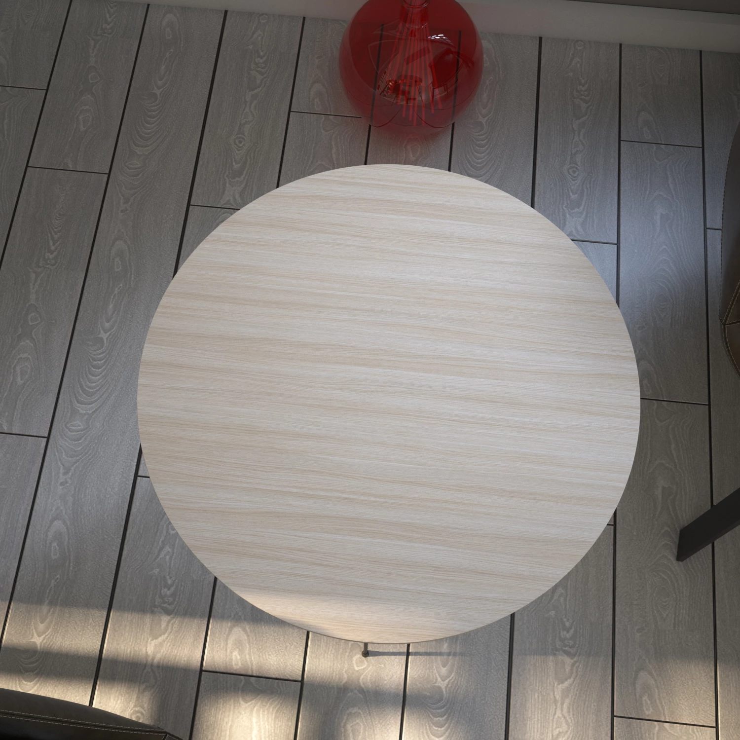 Tavolinë anësore, ngjyrë lisi, Hanah Home, Sandalf