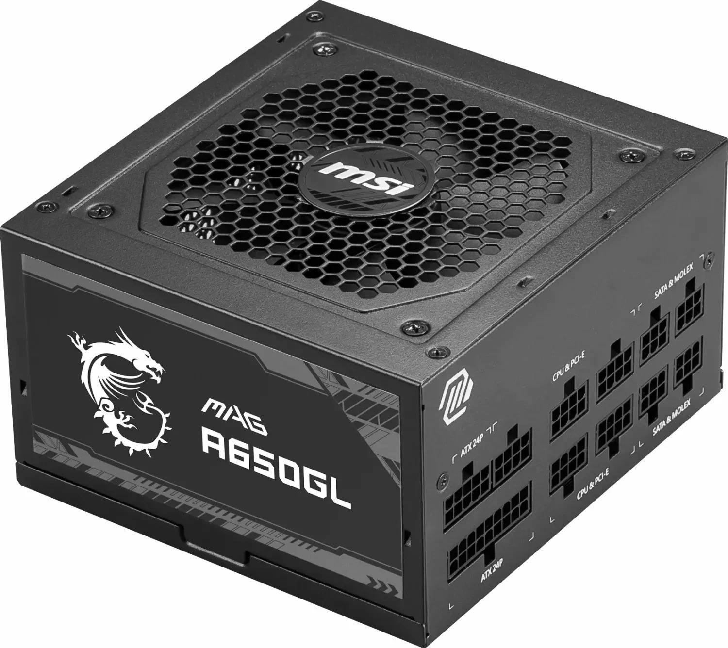 Furnizues rryme (PSU) MSI MAG A650GL 650W 80 Plus Gold, fully modular, i zi