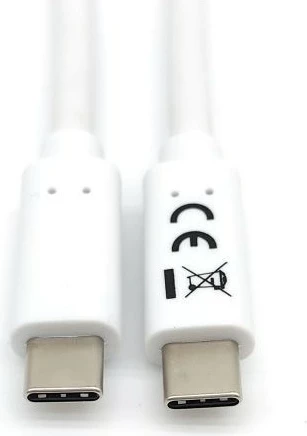 Kabëll USB C në USB C Equip, 1m, USB 3.2 Gen 1, i bardhë