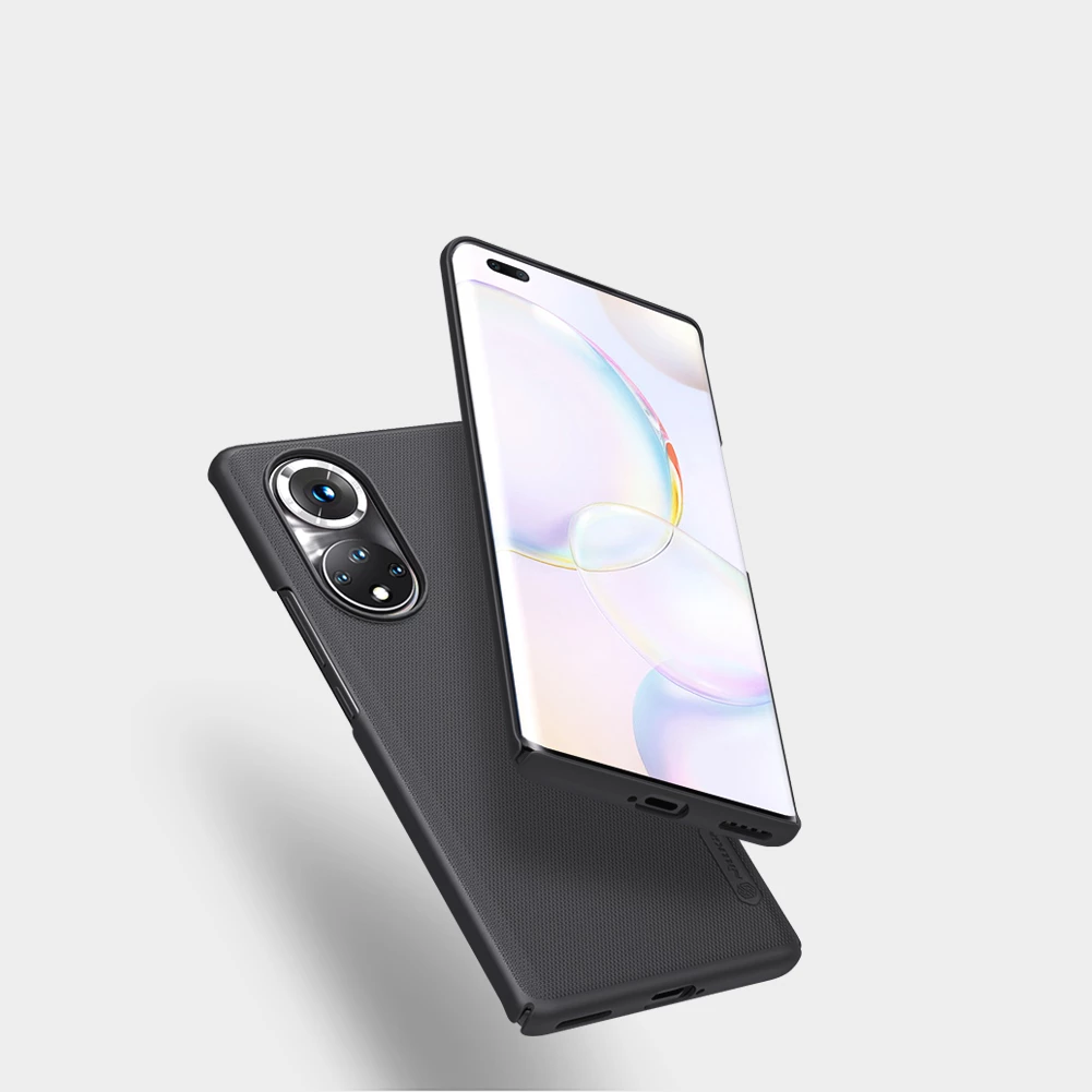 Mbështjellës Nillkin Super Frosted Shield për Honor 50 Pro, i zi