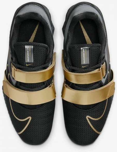 Atlete për meshkuj Nike Romaleos 4, të zeza me ari [Madhësia: 42]