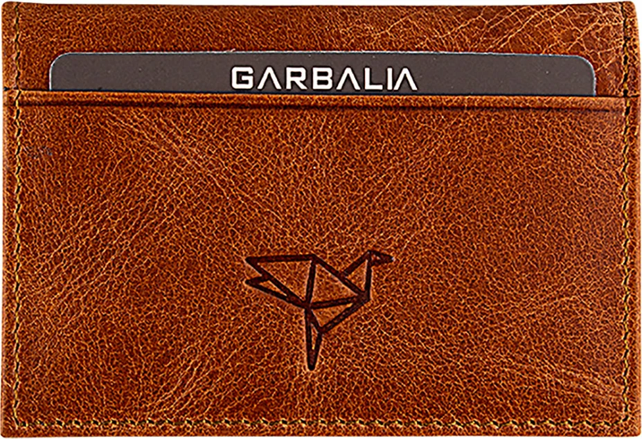 Portofol unisex Zoozie Bags, Vera Crazy, ngjyrë kafe e hapur (tan)
