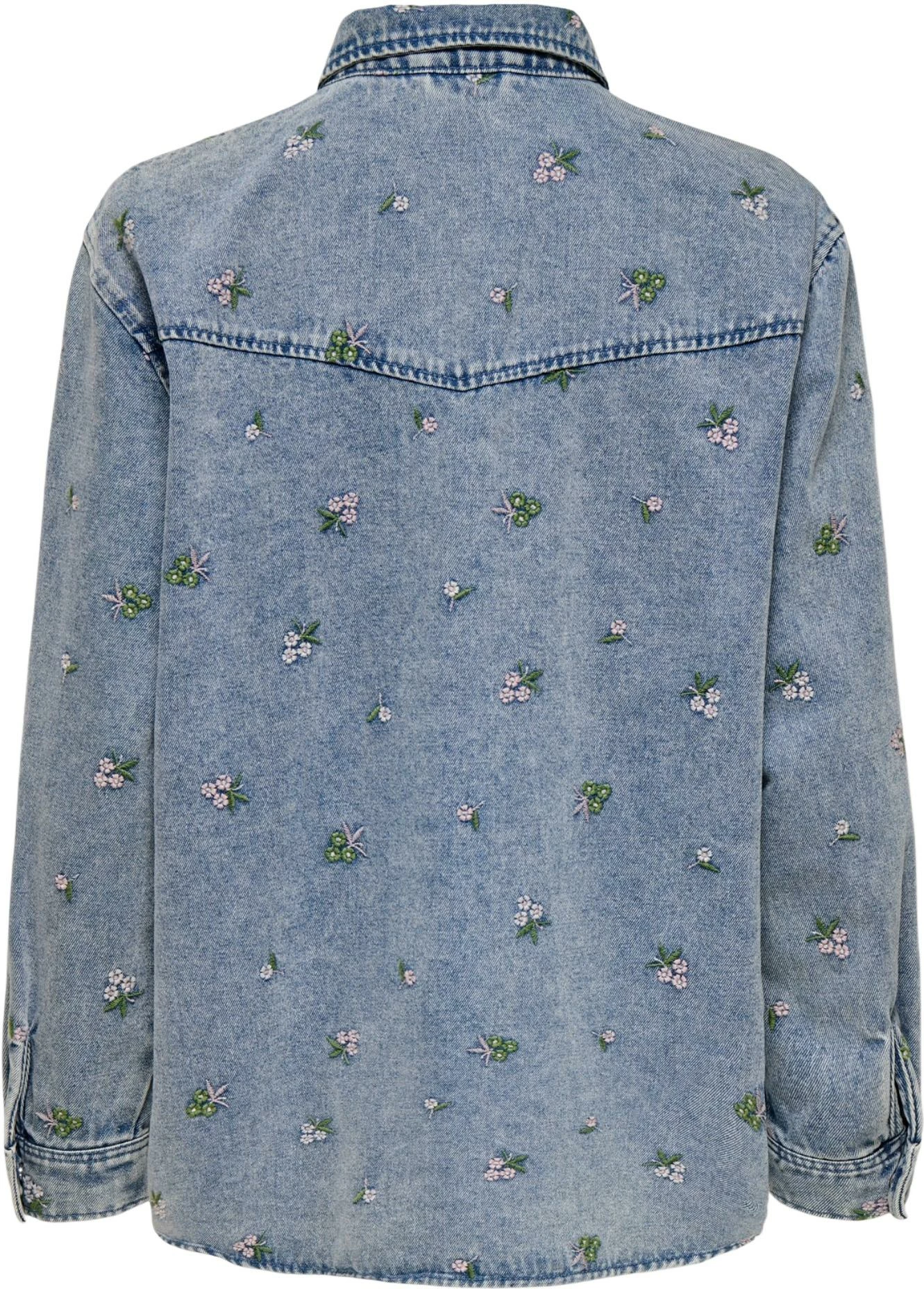 Këmishë për femra Only Onlvera 15351977, blu e çelët denim [Madhësia: S]