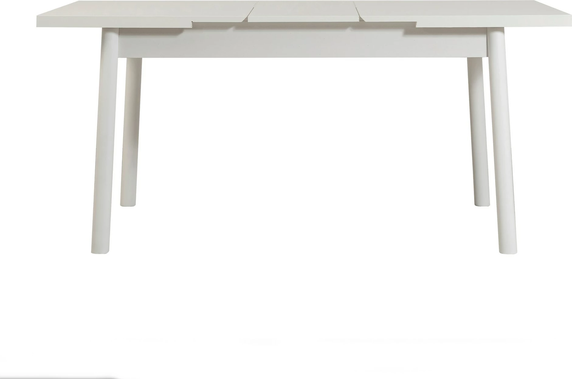 Set tavolinë me karrige, zgjatues, 3 pjesë, Skye Decor, Santiago 0400, e bardhë, e gjelbër