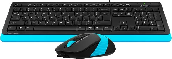 A4 TECH F1010 FSTYLER USB US Black, Set Tastierë dhe Maus