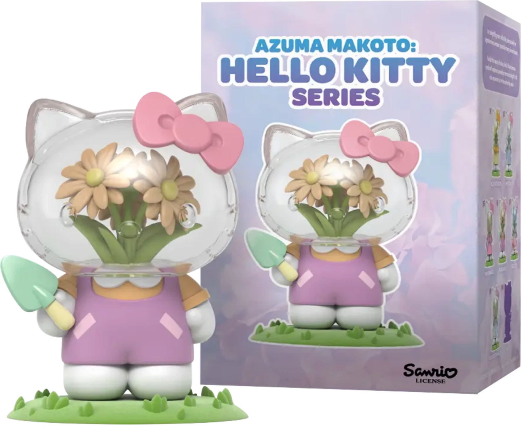 Figurinë koleksionuese Mighty Jaxx Azuma Makoto x Sanrio Hello Kitty Series, vinyl, kuti surprizë, 1 copë (random)