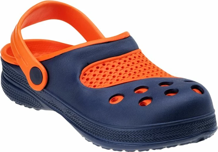 Papuqe për fëmijë Yakimasport, navy blue orange