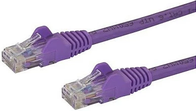 Kabllo Ethernet StarTech N6PATC1MPL, Cat6, 1m, Gigabit, PoE, RJ45, lejla