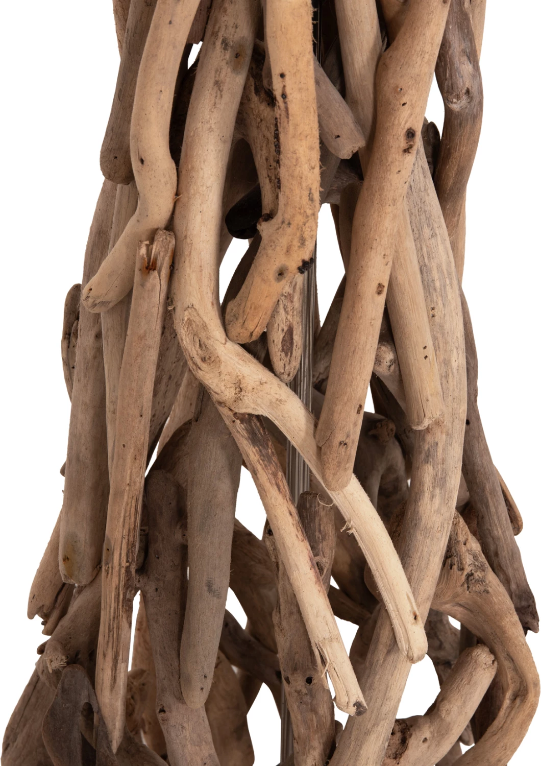 Llambë dyshemeje dekorative ALTAR, dru bregdeti, kapak PVC i bardhë, 44.5x167cm