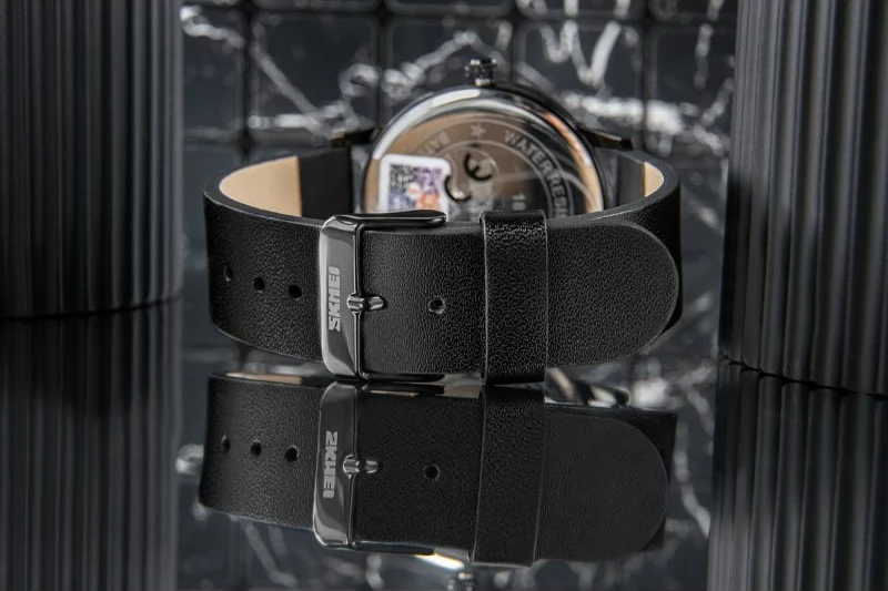 Orë dore për meshkuj Skmei, e zezë