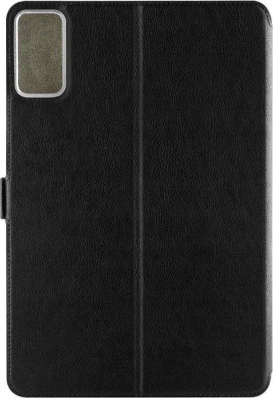 Mbështjellës flip Fixed Topic Tab Stand Case për Xiaomi Redmi Pad SE 11\" me stand, mbyllje magnetike, xhep kartele, 360° mbrojtje, i zi