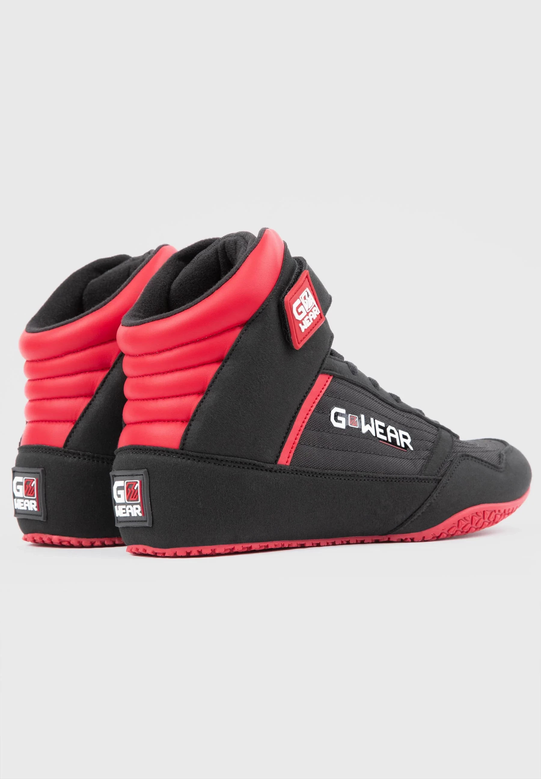 Gwear Classic High Tops - Black/Red [Madhësia: 43]